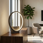 Modern LED - Minimalist Circular Design lifestyle image - Higgsfield lux20v1 - a18