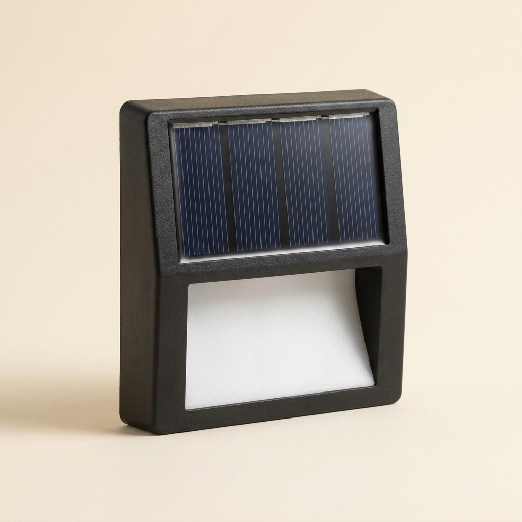 Waterproof LED Solar Minimalist Outdoor Lights lifestyle image - Higgsfield lux20v1 - a1