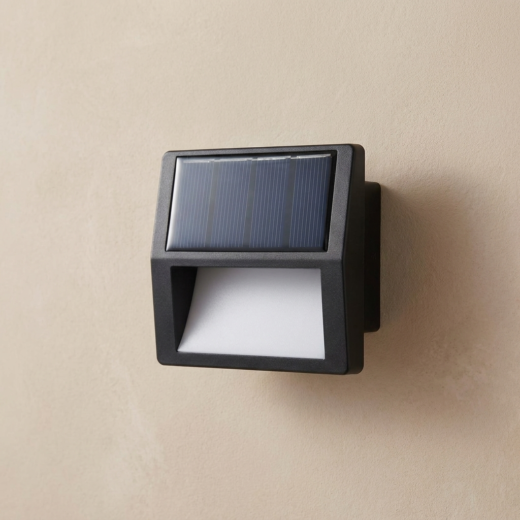 Waterproof LED Solar Minimalist Outdoor Lights lifestyle image - Higgsfield lux20v1 - a2