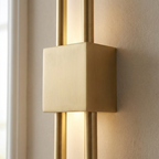 LuminArt - Stylish Black/Gold LED Light lifestyle image - Higgsfield lux20v1 - a3