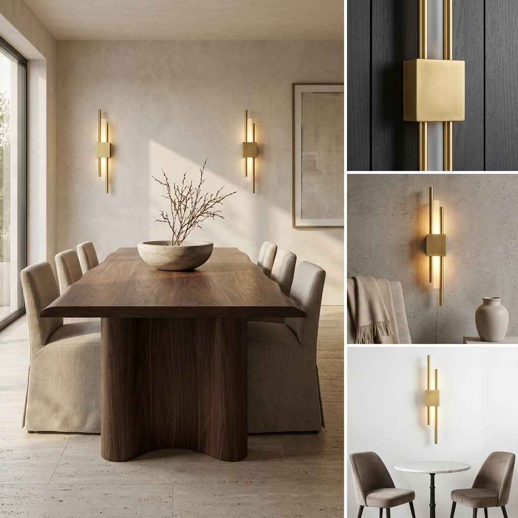 LuminArt - Stylish Black/Gold LED Light lifestyle image - Higgsfield lux20v1 - a7