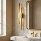 LuminArt - Stylish Black/Gold LED Light lifestyle image - Higgsfield lux20v1 - a12
