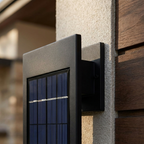 Solar Up and Down IP65 Waterproof LED Outdoor Wall Light lifestyle image - Higgsfield lux20v1 - a4