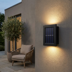 Solar Up and Down IP65 Waterproof LED Outdoor Wall Light lifestyle image - Higgsfield lux20v1 - a18