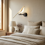 LumiVogel - Modern Bird Shape Lamp lifestyle image - Higgsfield lux20v1 - a8