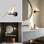 LumiVogel - Modern Bird Shape Lamp lifestyle image - Higgsfield lux20v1 - a12