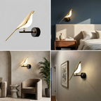 LumiVogel - Modern Bird Shape Lamp lifestyle image - Higgsfield lux20v1 - a18