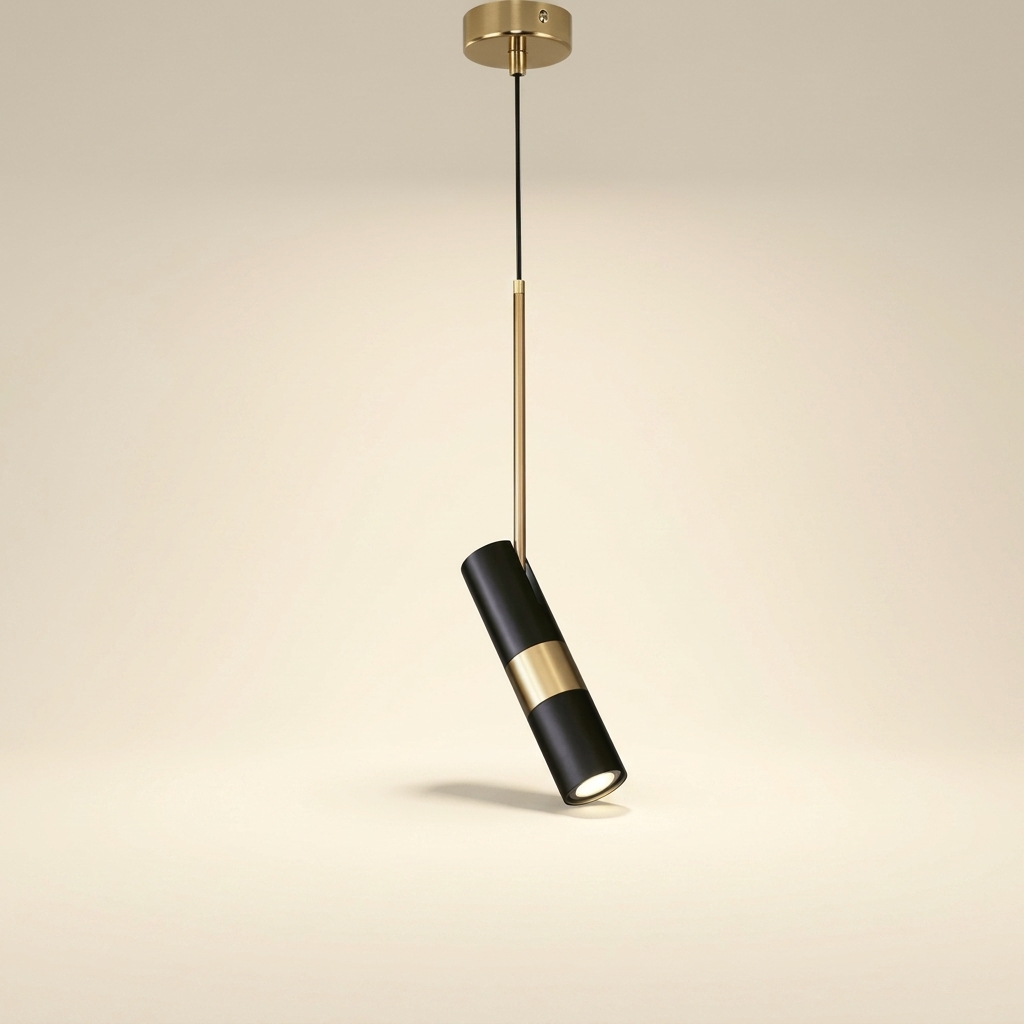 Spot Light Hanglamp Armaturen Nordic Metalen LED Pendant Light lifestyle image - Higgsfield lux20v1 - hero