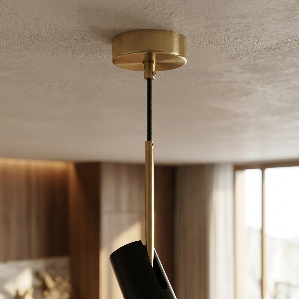 Spot Light Hanglamp Armaturen Nordic Metalen LED Pendant Light lifestyle image - Higgsfield lux20v1 - a4