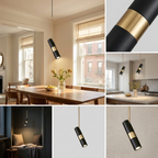 Spot Light Hanglamp Armaturen Nordic Metalen LED Pendant Light lifestyle image - Higgsfield lux20v1 - a18