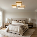 LED Chandelier Square Lamp lifestyle image - Higgsfield lux20v1 - a8