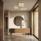 LED Chandelier Square Lamp lifestyle image - Higgsfield lux20v1 - a9
