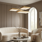 LED Chandelier Square Lamp lifestyle image - Higgsfield lux20v1 - a19