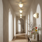 Ceiling Light with Scandinavian flowers lifestyle image - Higgsfield lux20v1 - a11