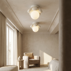 Ceiling Light with Scandinavian flowers lifestyle image - Higgsfield lux20v1 - a14