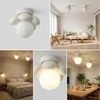 Ceiling Light with Scandinavian flowers lifestyle image - Higgsfield lux20v1 - a15