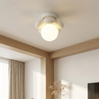 Ceiling Light with Scandinavian flowers lifestyle image - Higgsfield lux20v1 - a17