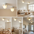 Ceiling Light with Scandinavian flowers lifestyle image - Higgsfield lux20v1 - a18