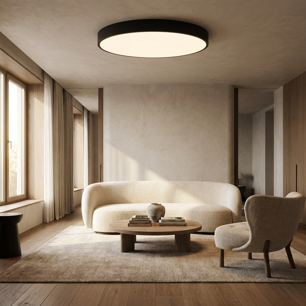ChromaCraft - Multicolor Sleek Nordic Lamp lifestyle image - Higgsfield lux20v1 - a14