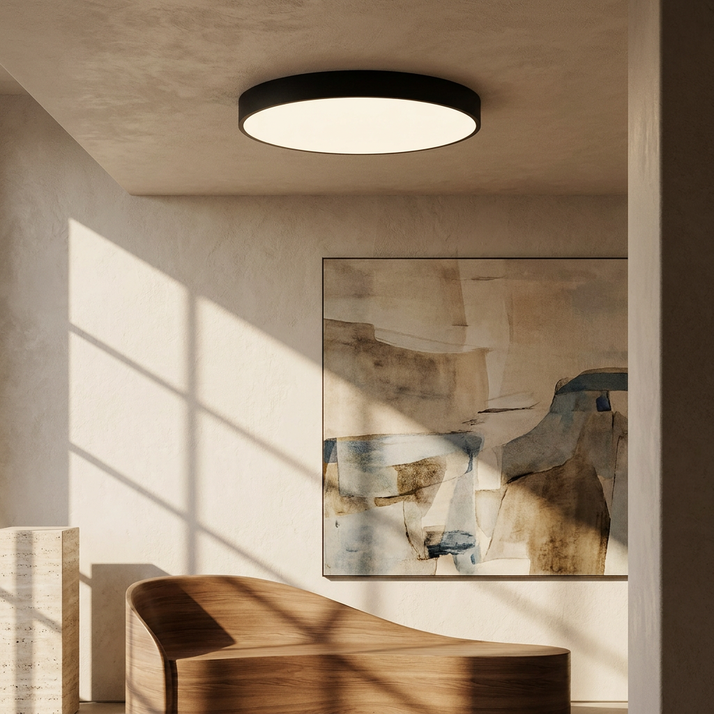 ChromaCraft - Multicolor Sleek Nordic Lamp lifestyle image - Higgsfield lux20v1 - a16
