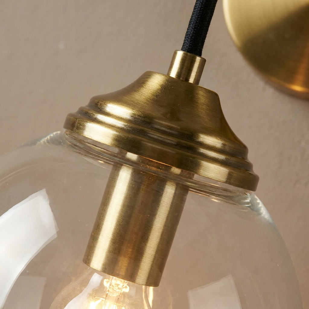 Shiny Nordic Globe Wall Light lifestyle image - Higgsfield lux20v1 - a3