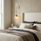Shiny Nordic Globe Wall Light lifestyle image - Higgsfield lux20v1 - a8
