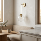Shiny Nordic Globe Wall Light lifestyle image - Higgsfield lux20v1 - a10