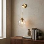 Shiny Nordic Globe Wall Light lifestyle image - Higgsfield lux20v1 - a19
