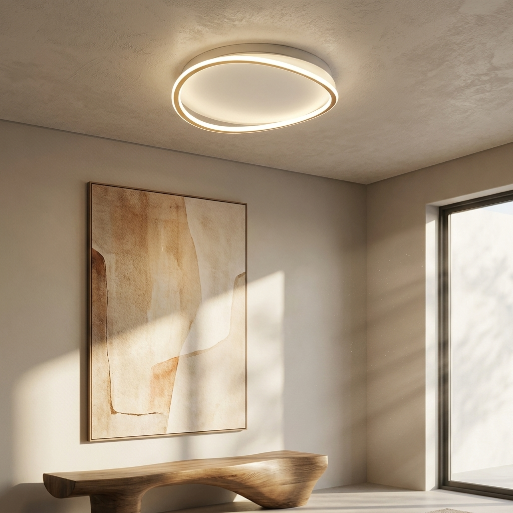 Futura Modern LED Ceiling Light lifestyle image - Higgsfield lux20v1 - a16