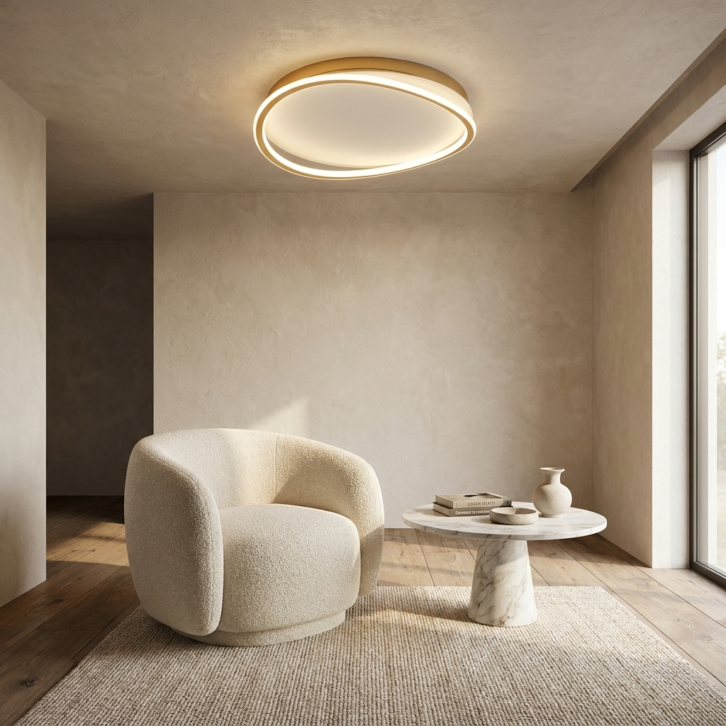 Futura Modern LED Ceiling Light lifestyle image - Higgsfield lux20v1 - a19