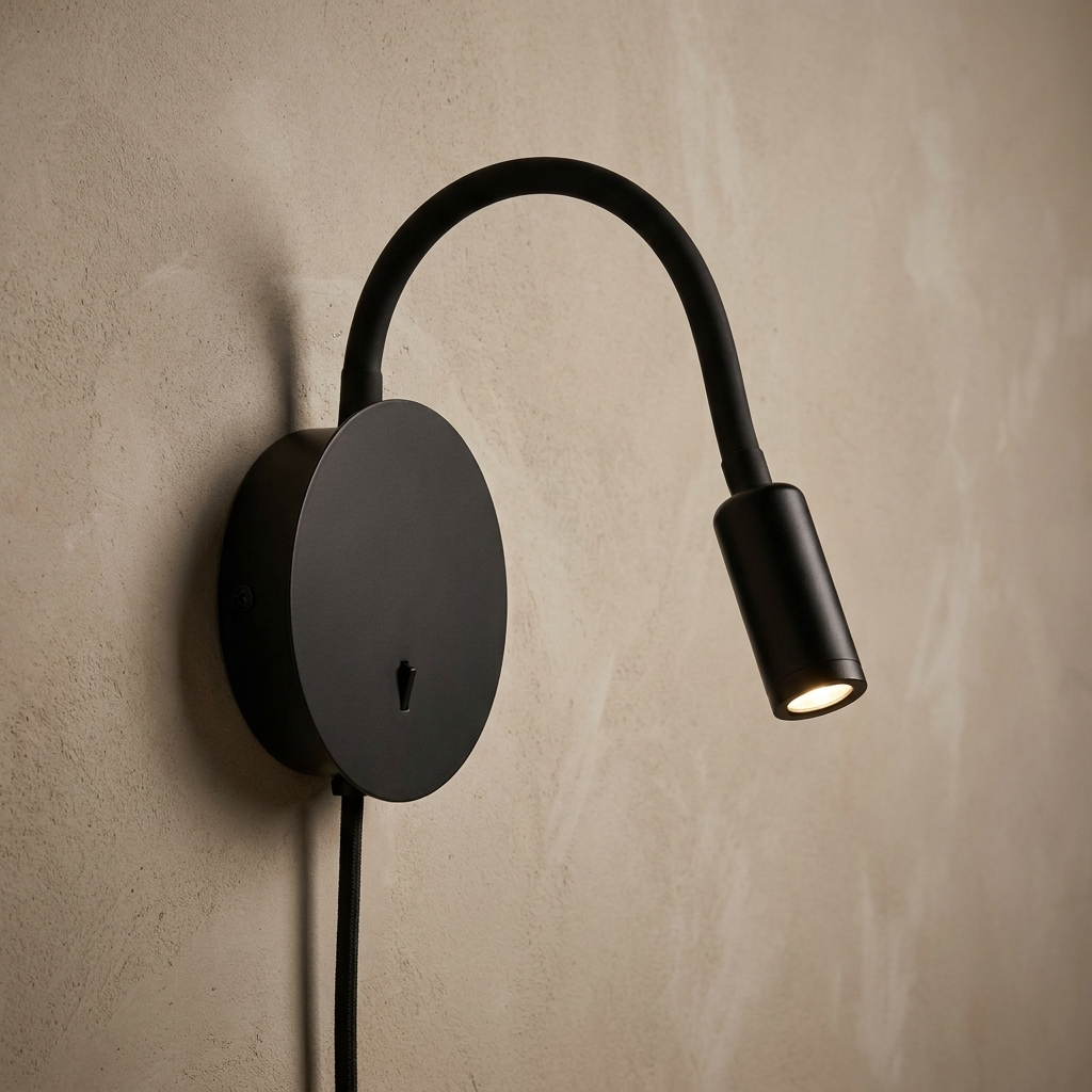 Modern LED Lamp with 360-degree Adjustable Light lifestyle image - Higgsfield lux20v1 - a2