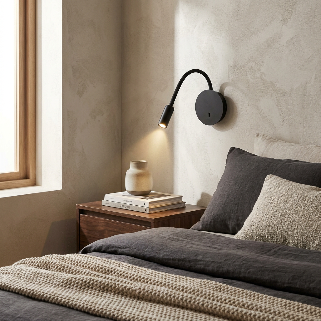 Modern LED Lamp with 360-degree Adjustable Light lifestyle image - Higgsfield lux20v1 - a8