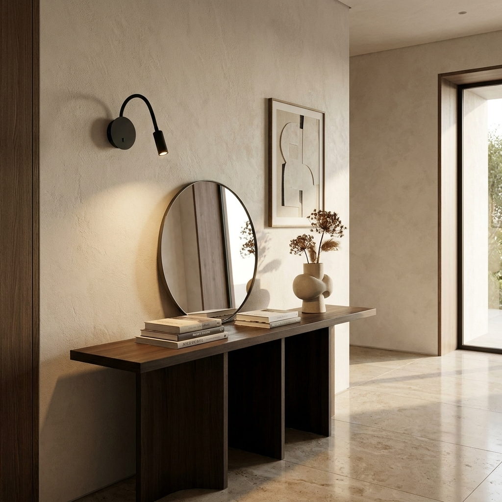 Modern LED Lamp with 360-degree Adjustable Light lifestyle image - Higgsfield lux20v1 - a9