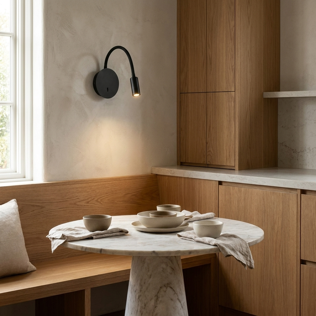 Modern LED Lamp with 360-degree Adjustable Light lifestyle image - Higgsfield lux20v1 - a10