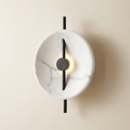 Nordic Round Resin Wall Ligh lifestyle image - Higgsfield lux20v1 - a1