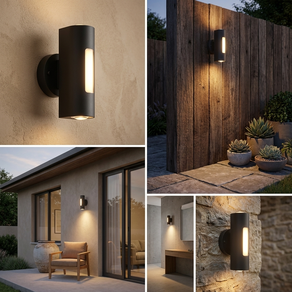 Modern LED IP65 Waterproof Outdoor Light lifestyle image - Higgsfield lux20v1 - a2