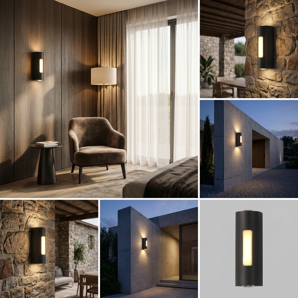 Modern LED IP65 Waterproof Outdoor Light lifestyle image - Higgsfield lux20v1 - a14