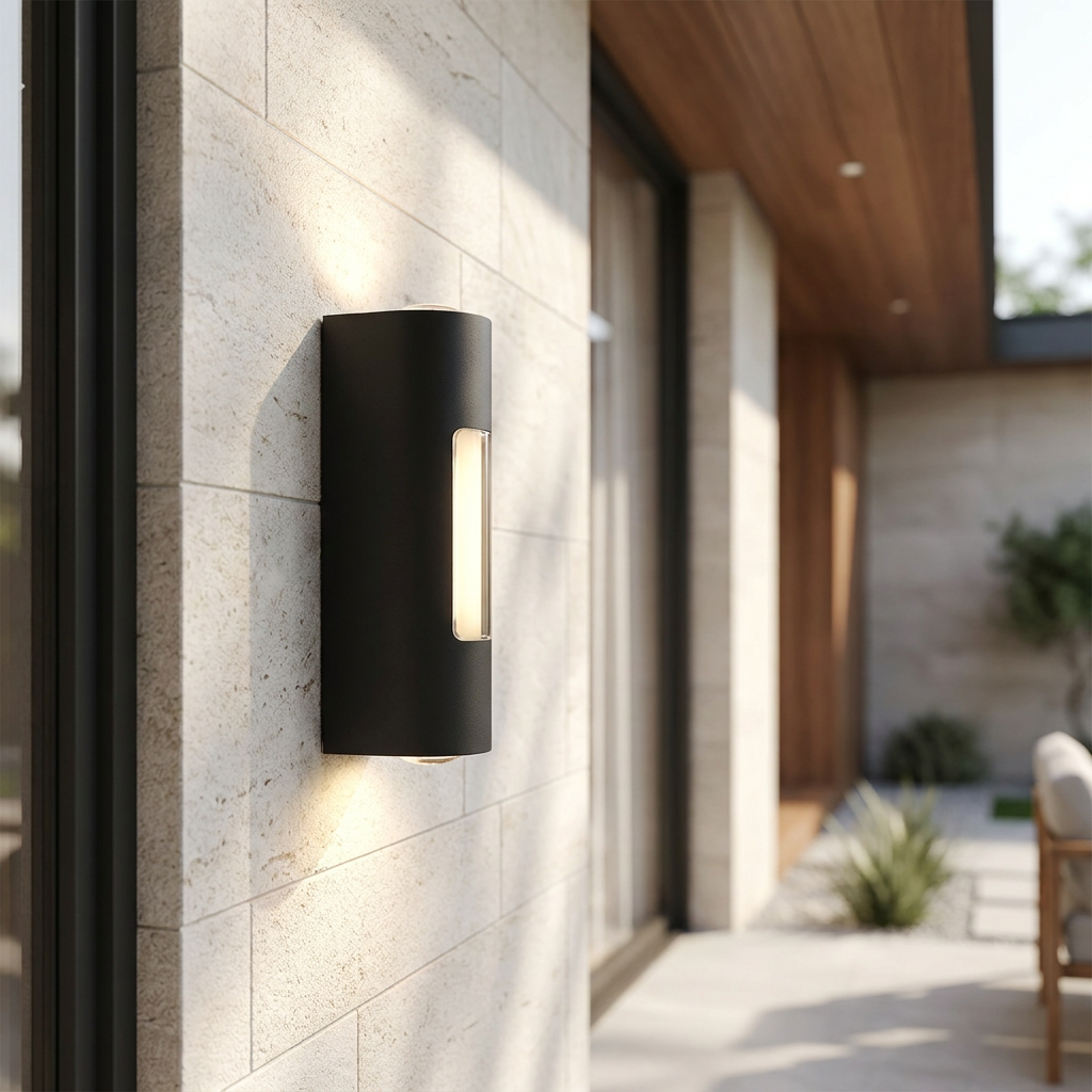 Modern LED IP65 Waterproof Outdoor Light lifestyle image - Higgsfield lux20v1 - a17