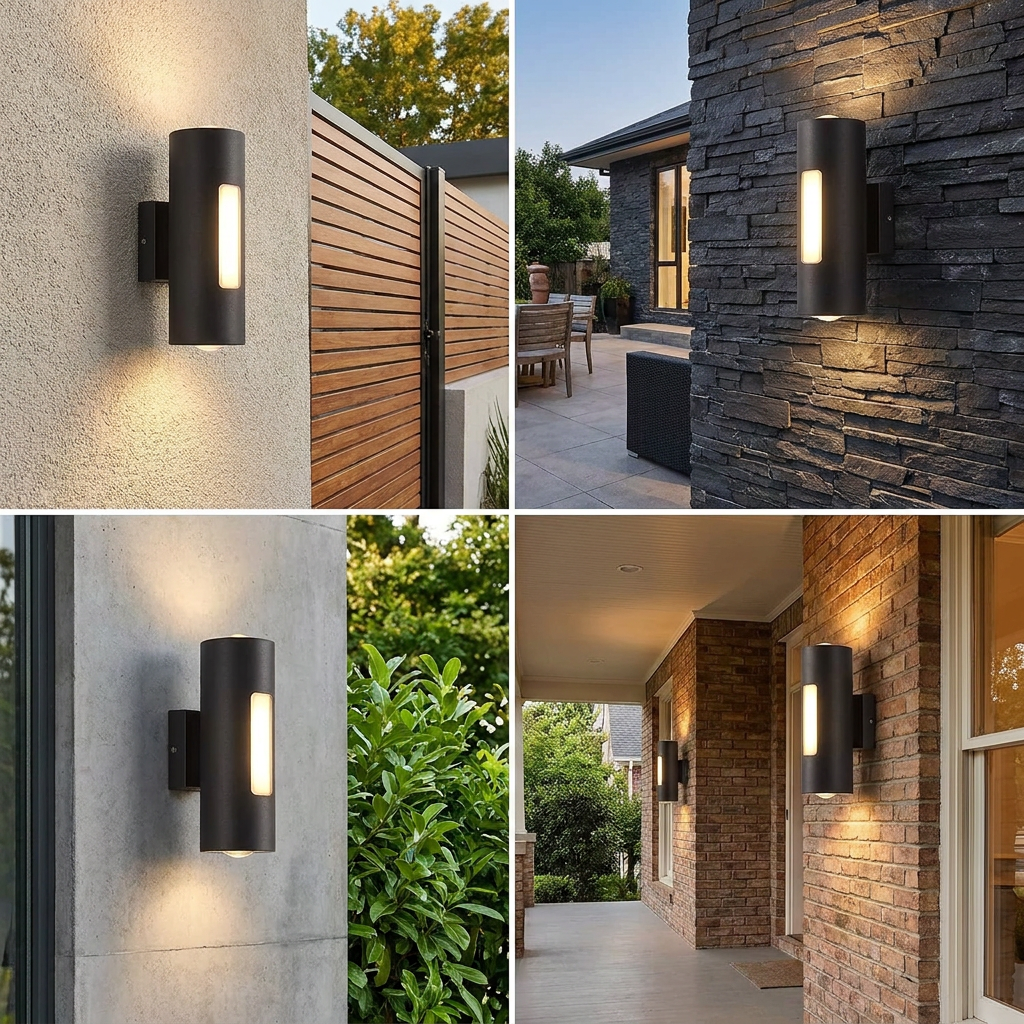 Modern LED IP65 Waterproof Outdoor Light lifestyle image - Higgsfield lux20v1 - a18