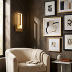 Luxurious Gold LED Light Minimalist Design lifestyle image - Higgsfield lux20v1 - a6