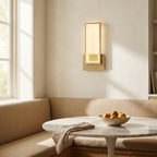 Luxurious Gold LED Light Minimalist Design lifestyle image - Higgsfield lux20v1 - a10