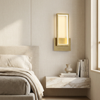 Luxurious Gold LED Light Minimalist Design lifestyle image - Higgsfield lux20v1 - a19