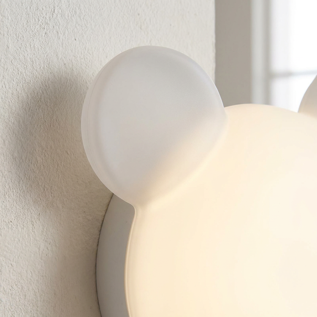 GlowUp - Cartoon Bear Shaped LED Wall Light lifestyle image - Higgsfield lux20v1 - a3