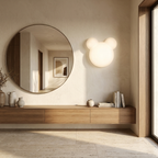 GlowUp - Cartoon Bear Shaped LED Wall Light lifestyle image - Higgsfield lux20v1 - a9