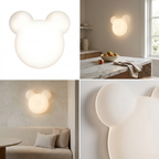 GlowUp - Cartoon Bear Shaped LED Wall Light lifestyle image - Higgsfield lux20v1 - a10
