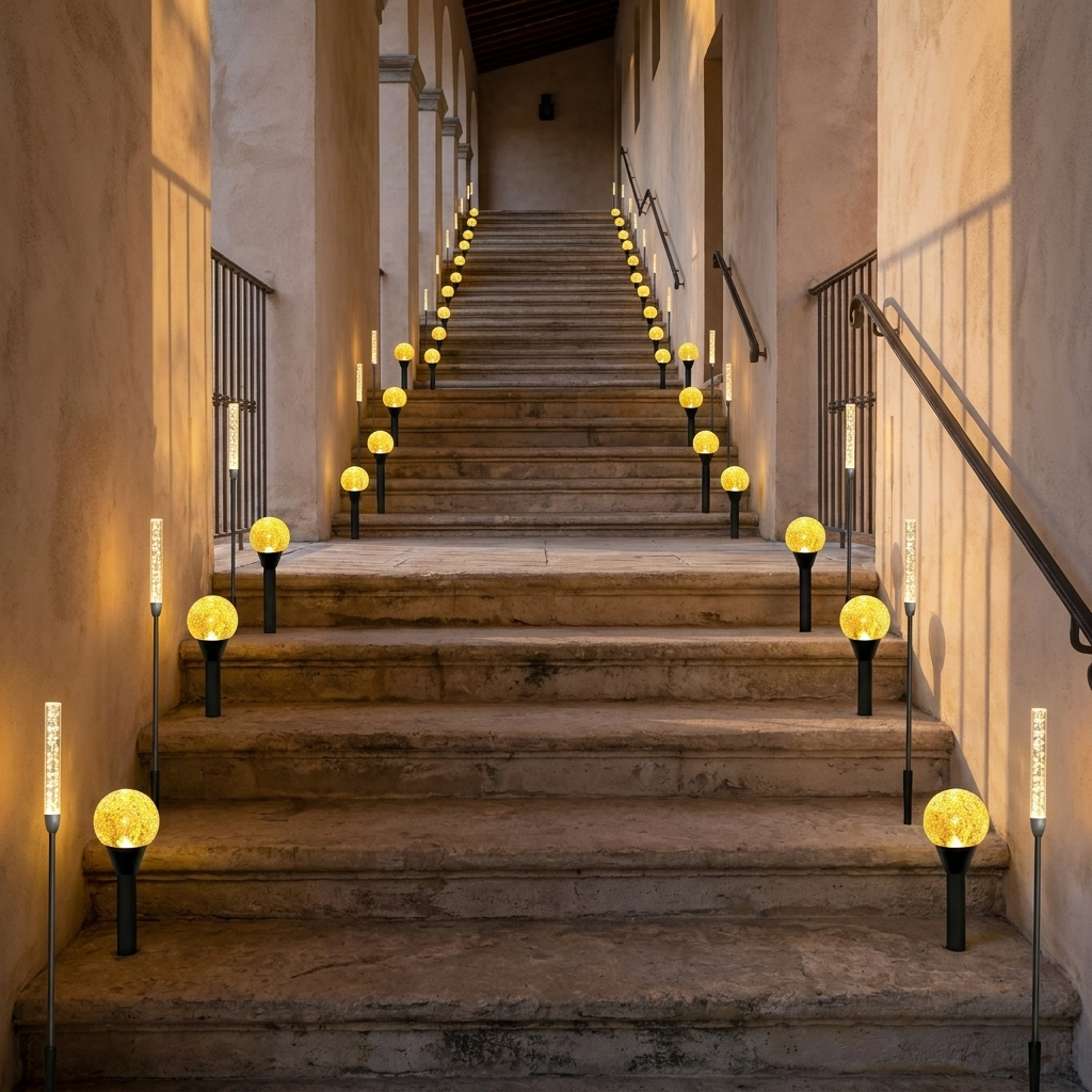 StarlitSentinel - Streetlight Fairy IP65 Waterproof Outdoor Lights lifestyle image - Higgsfield lux20v1 - a11
