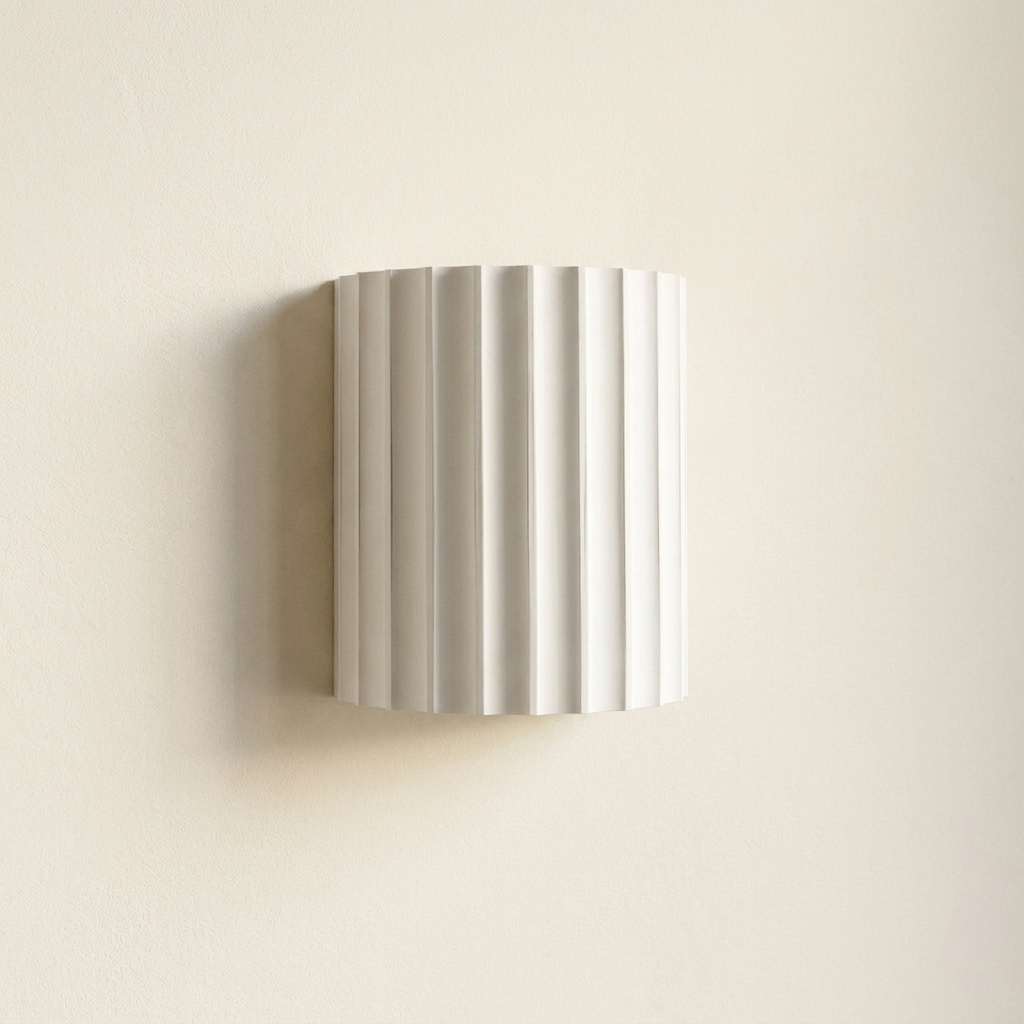 Nordic Resin Clarity Minimalist Wall Light lifestyle image - Higgsfield lux20v1 - a1