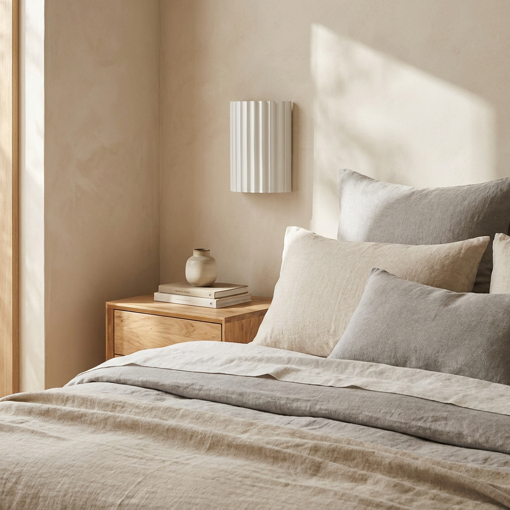 Nordic Resin Clarity Minimalist Wall Light lifestyle image - Higgsfield lux20v1 - a8