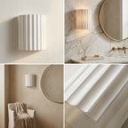 Nordic Resin Clarity Minimalist Wall Light lifestyle image - Higgsfield lux20v1 - a12