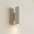 Midnight Glow Minimalist Cement Indoor Outdoor Wall Light lifestyle image - Higgsfield lux20v1 - a1